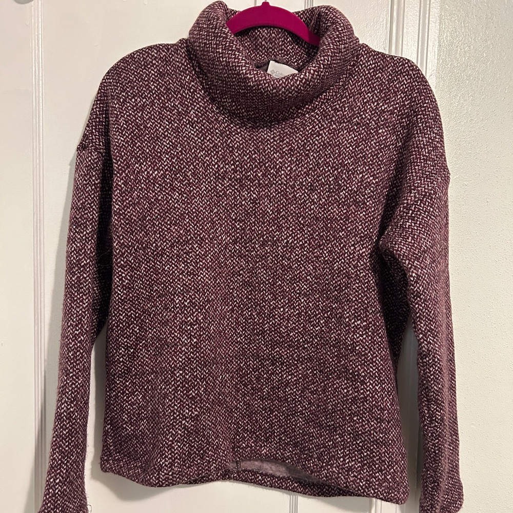 Columbia Cowl Neck Fleece Sweater